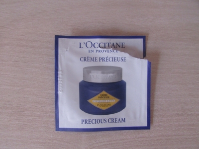 Crème immortel précieuse de la gamme l'occitane